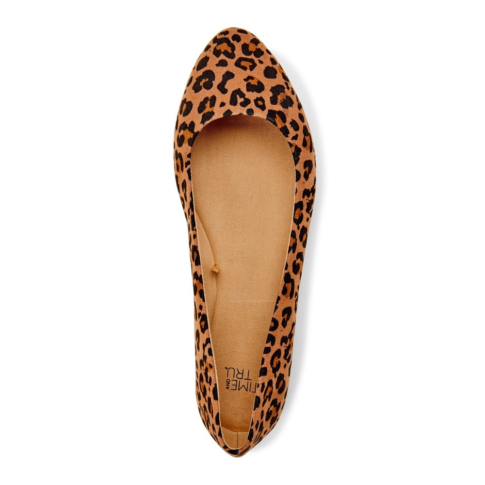 Leopard Basic Ballet Flat - Picture 3 of 5